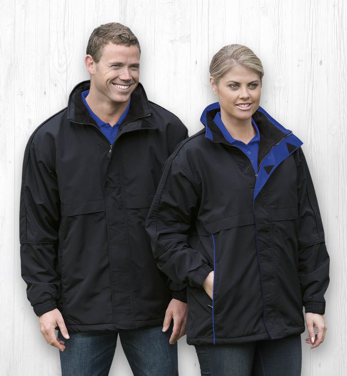 Contrast Basecamp Anorak  - navy/red - 3XL