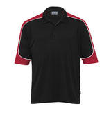 Dri Gear Challenger Polo  black/red/white - S