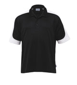 Dri Gear Challenger Polo  black/white/black - XL