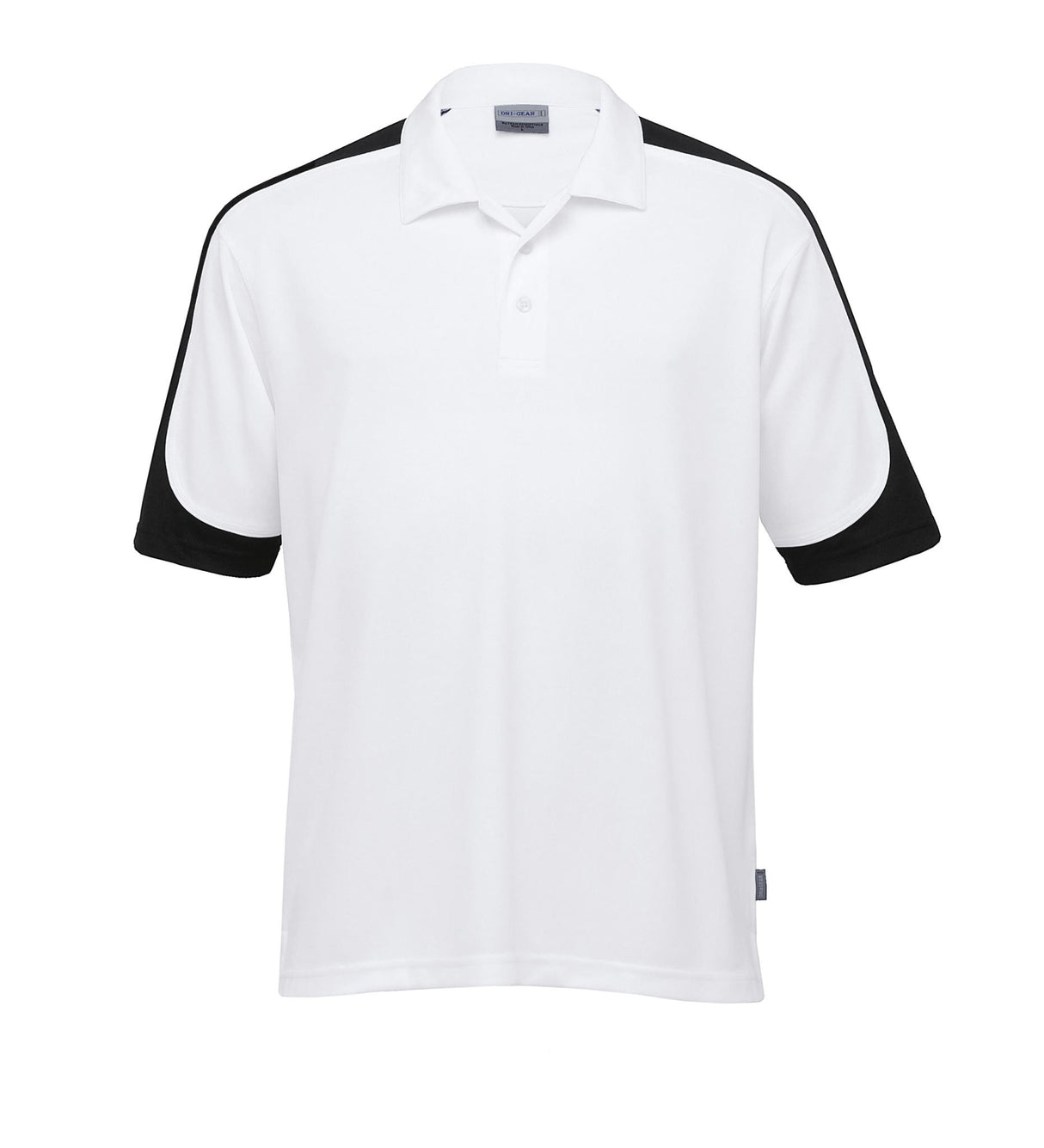 Dri Gear Challenger Polo  white/black/white - 3XL