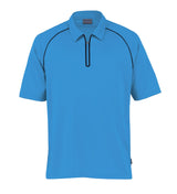 Dri Gear Dimension Polo - Mens  - cyber blue/black - 5XL