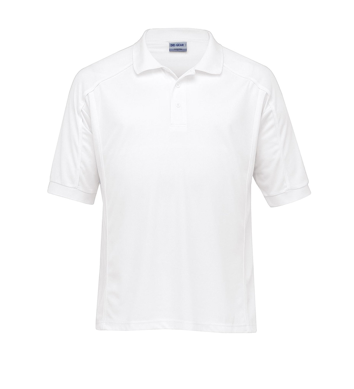 Dri Gear Eyelet Polo - Mens  - white/white - XL