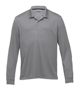 Dri Gear Long Sleeve Axis Polo  - aluminium  - L