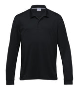 Dri Gear Long Sleeve Axis Polo  -  black  - XXS