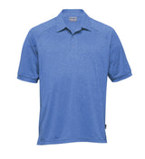 Dri Gear Melange Polo - Mens  - royal melange - L