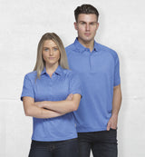 Dri Gear Melange Polo - Mens  - graphite melange - XXL