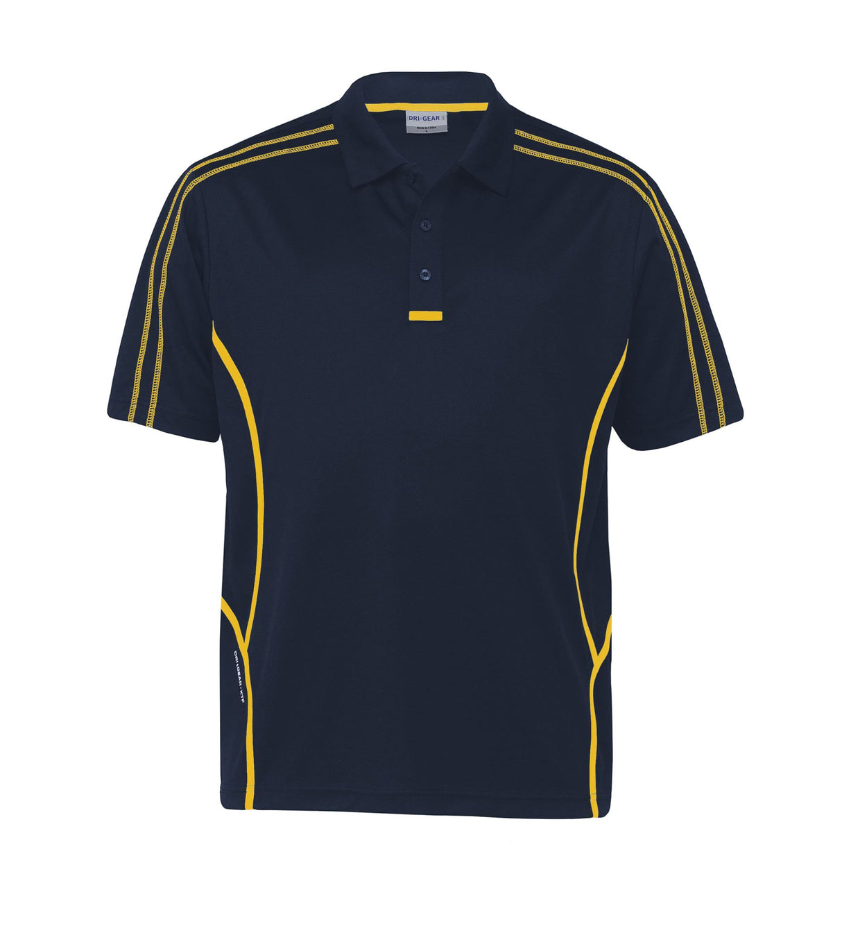 Dri Gear Reflex Polo - navy/gold - XXS