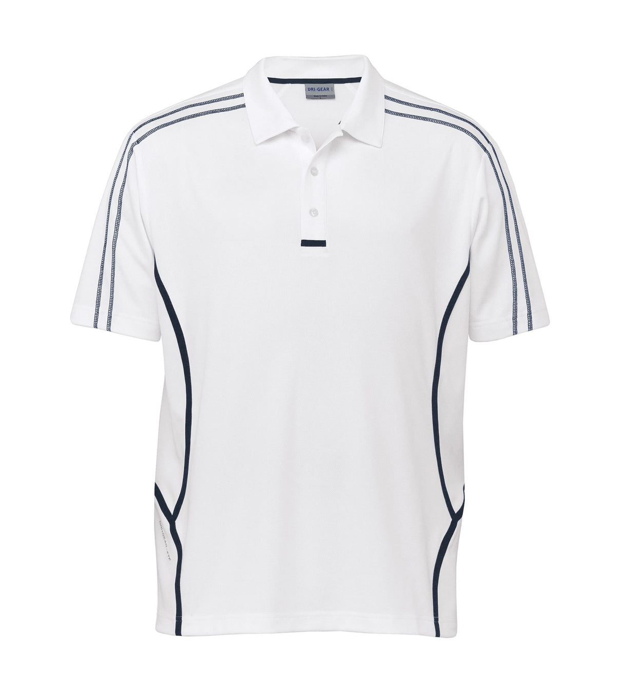 Dri Gear Reflex Polo - white/navy - S