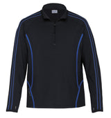 Dri Gear Reflex Zip Pullover - black/royal - S