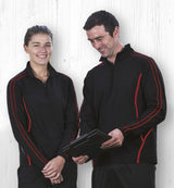 Dri Gear Reflex Zip Pullover - black/white - XXL