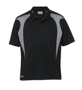 Dri Gear Spliced Zenith Impact Polo  - black/aluminium - S