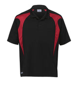 Youth Dri Gear Spliced Zenith Polo  YOUTH - black/red - XL