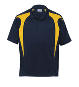 Youth Dri Gear Spliced Zenith Polo  YOUTH - navy/gold - S