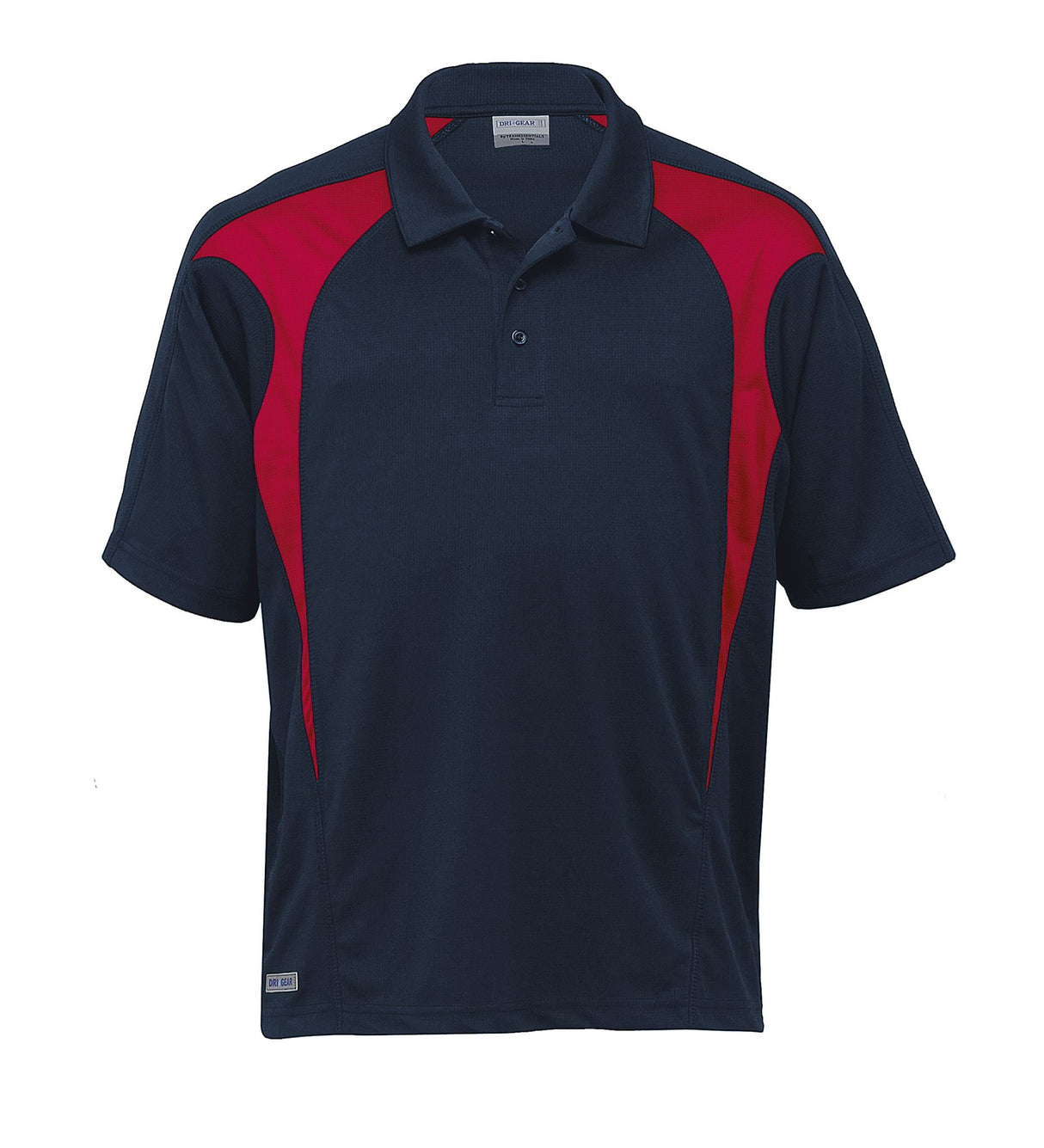 Youth Dri Gear Spliced Zenith Polo  YOUTH - navy/red - XL