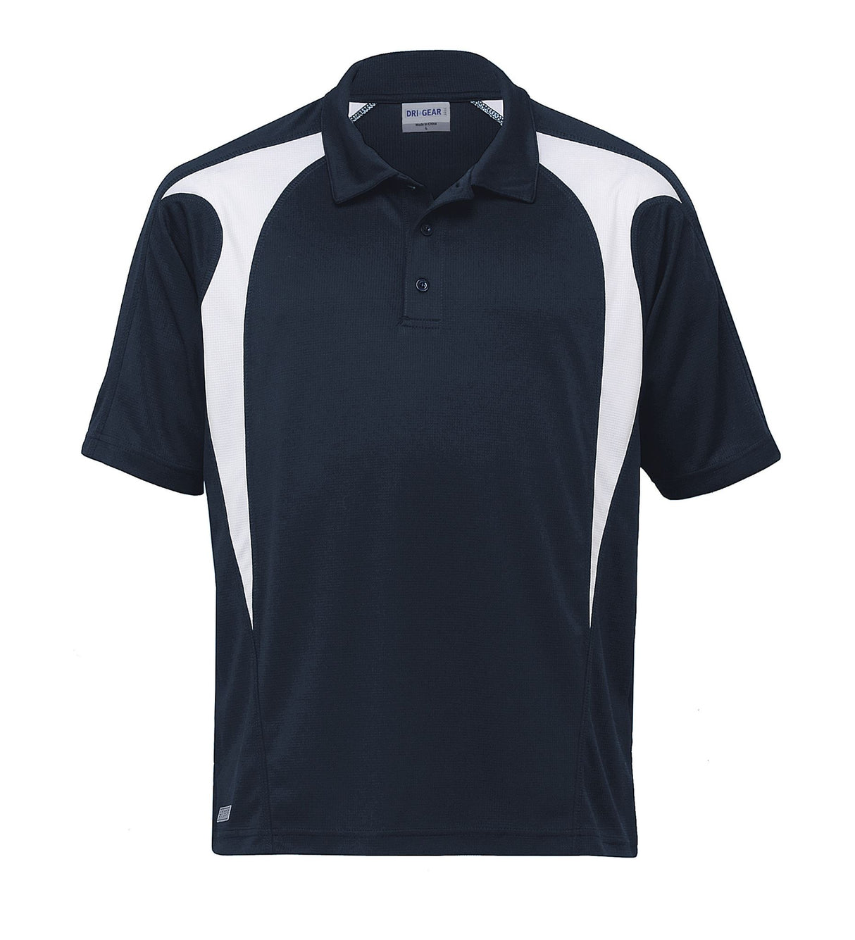 Youth Dri Gear Spliced Zenith Polo  YOUTH - navy/white - S