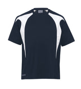 Dri Gear Spliced Zenith Tee  navy/white - XL