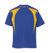 Dri Gear Spliced Zenith Tee  royal/gold - L