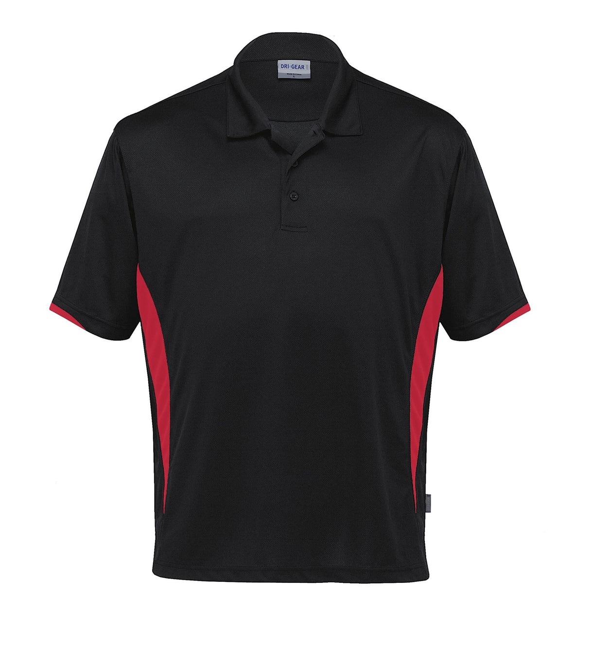 Dri Gear Zone Polo  - black/red - 2XS