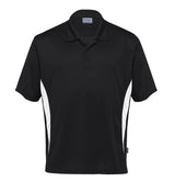 Dri Gear Zone Polo  - black/white - M