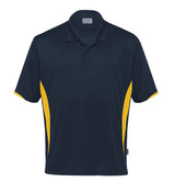 Dri Gear Zone Polo  - navy/gold - M