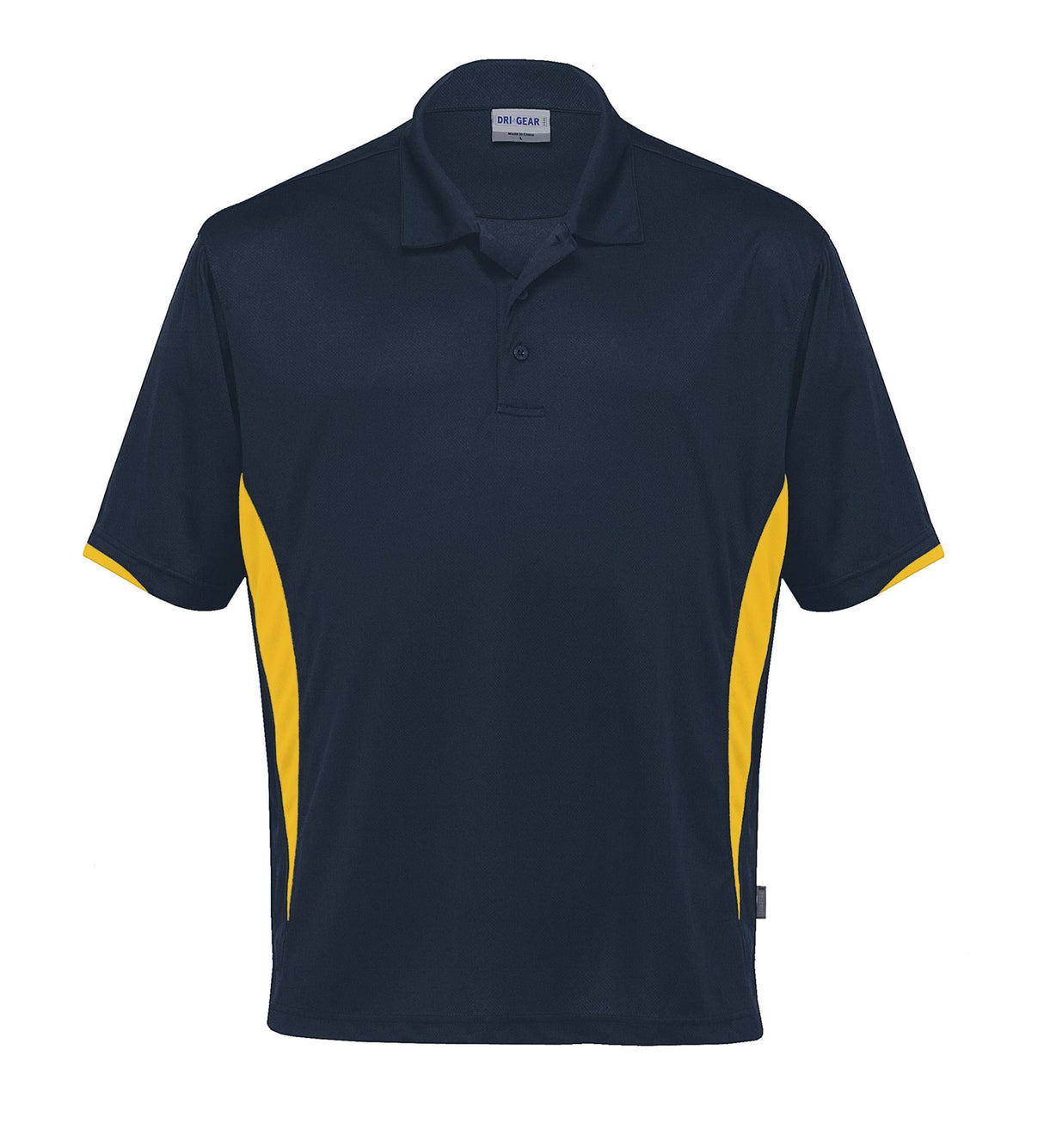 Dri Gear Zone Polo  - navy/gold - 2XS