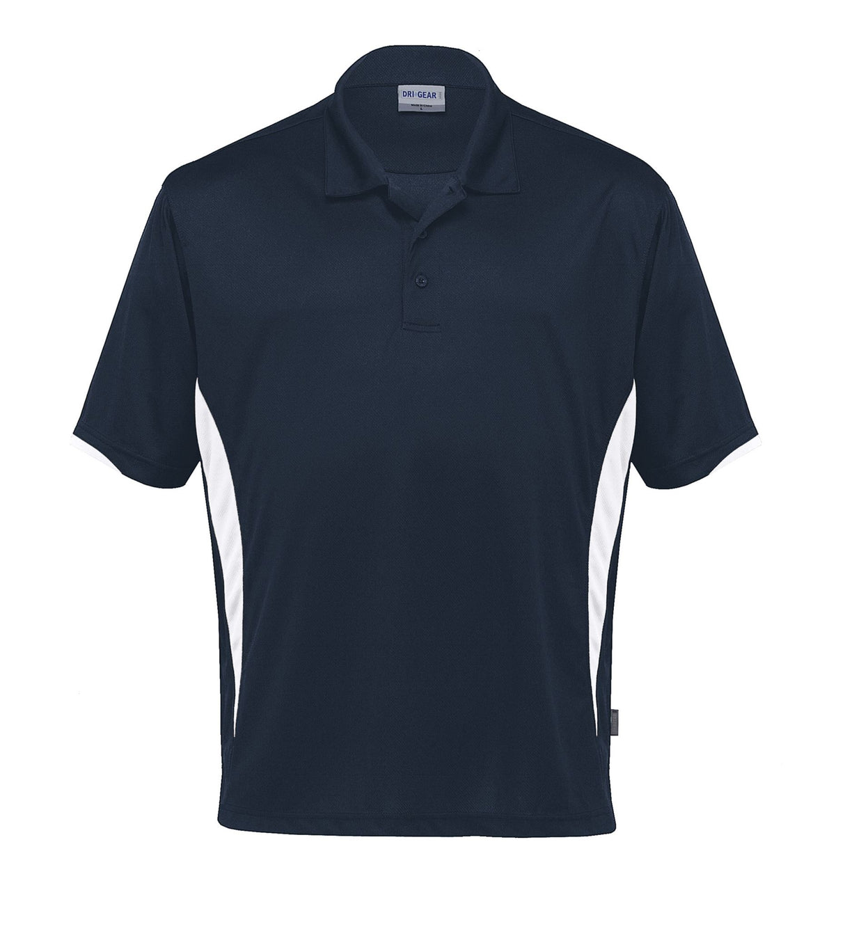 Dri Gear Zone Polo  - navy/white - 3XL