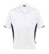 Dri Gear Zone Polo  - white/navy - XL