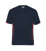 Dri Gear Zone Tee  navy/red - L