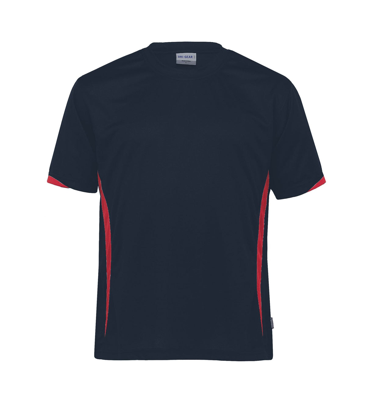 Dri Gear Zone Tee  navy/red - 3XL