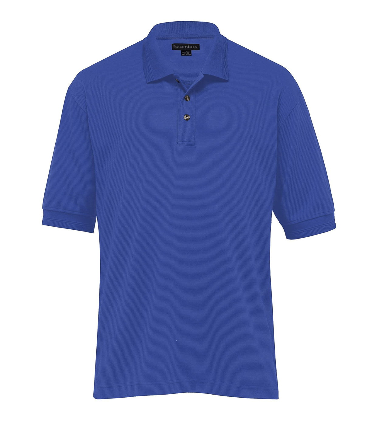 Jacquard Ottoman Balmoral Polo - Mens  - royal - M