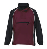 Nylon Jac Pac  - black/maroon/white - L