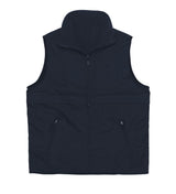 Nylon Ottoman Vest  - navy - XXL