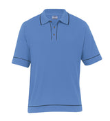 Retro Waffle Polo - Mens  - ocean/navy - 3XS