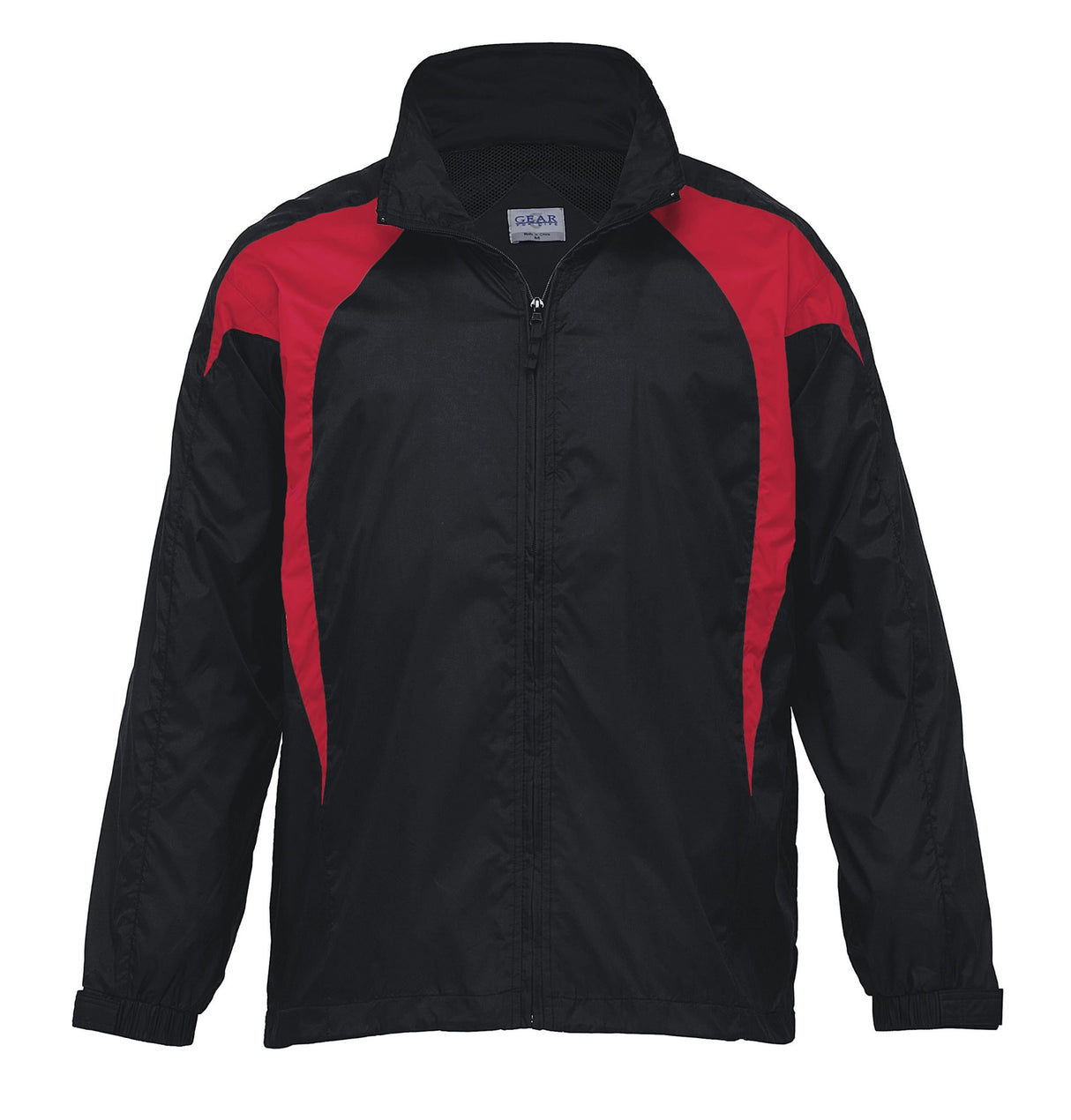 Spliced Zenith Jacket  - black/red - 3XL