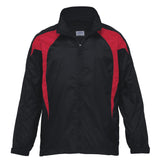 Spliced Zenith Jacket  - black/red - 3XL