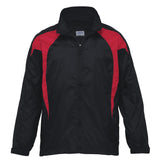 Spliced Zenith Jacket  - black/red - M