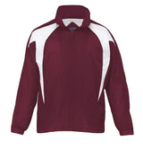Spliced Zenith Jacket  - Maroon/white - XS