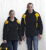 Spliced Zenith Jacket  - navy/gold - XL