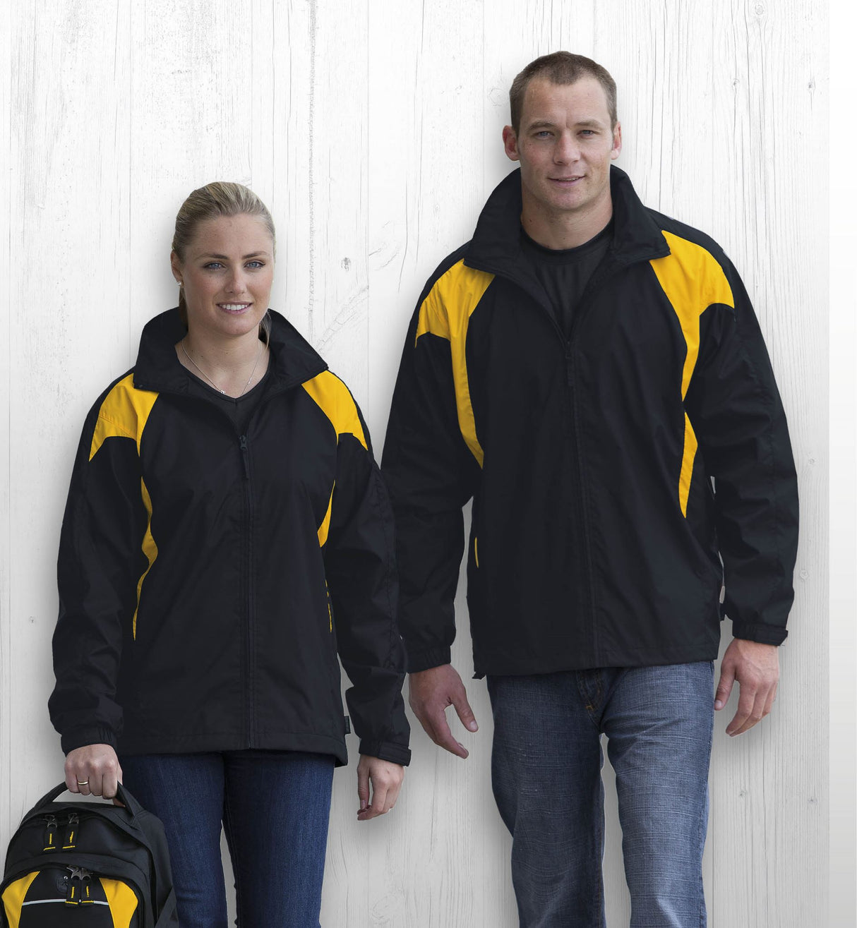 Spliced Zenith Jacket  - black/gold - XXS