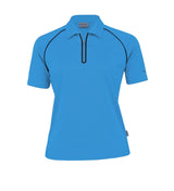 Dri Gear Dimension Polo - Womens  - cyber blue/black - 14