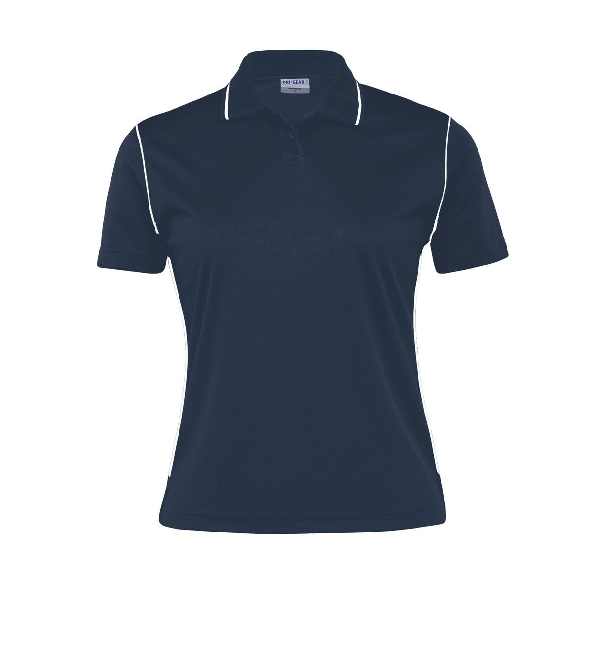 Dri Gear Hype Polo - Womens  - navy/white - 12