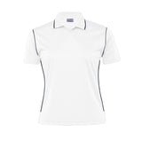 Dri Gear Hype Polo - Womens  - white/navy - 12