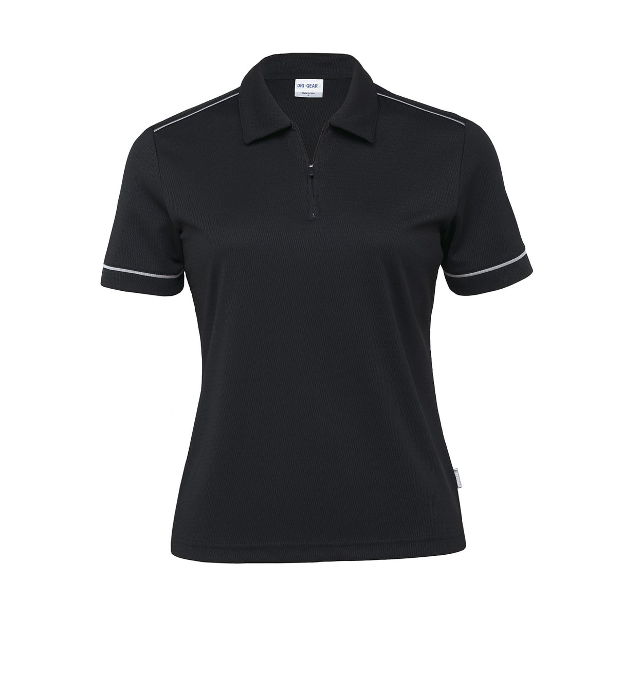 Dri Gear Matrix Polo - Womens  - black/aluminium - 18