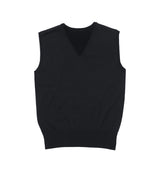 Merino Fully Fashioned Vest - Womens  - black - 10
