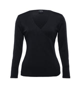 Merino Crossover Top - Womens  - black - 16