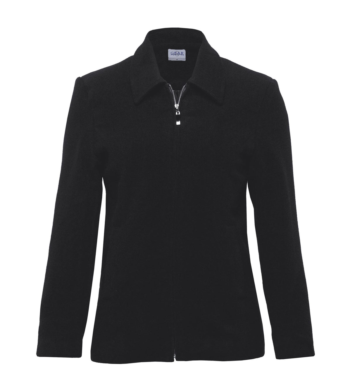 Melton Wool Ceo Jacket - Womens  - black - 16