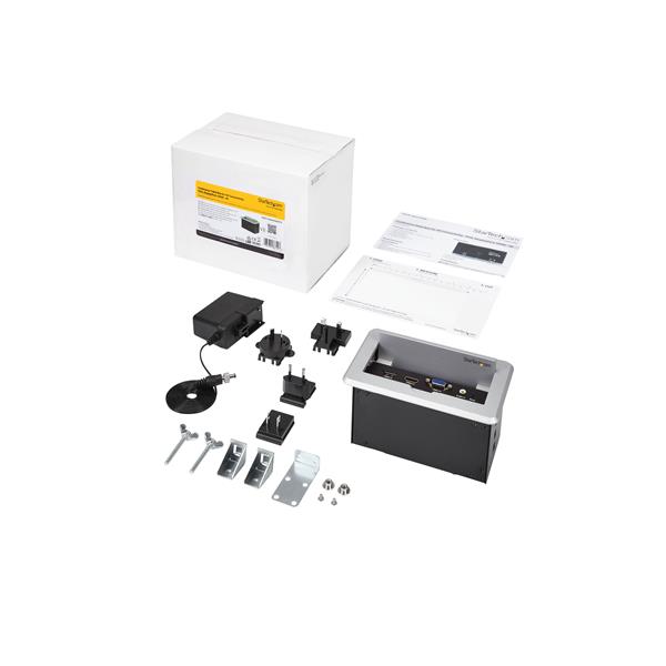 Conference Table Connectivity Box for A/V - 4K