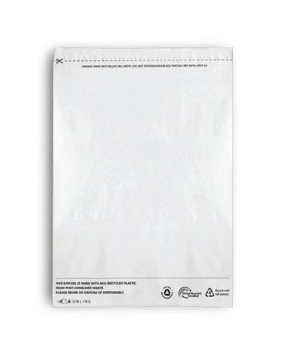 B Online White Poly Mailer - A4 Recycled (200/ctn)