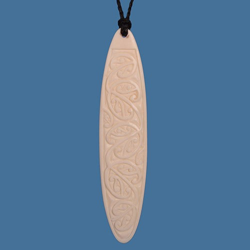 Pendant Necklace - Bone Hammerhead (12.7 x 3.2cm)