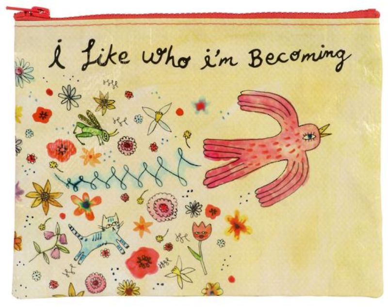 Zipper Pouch - Who I'm Becoming